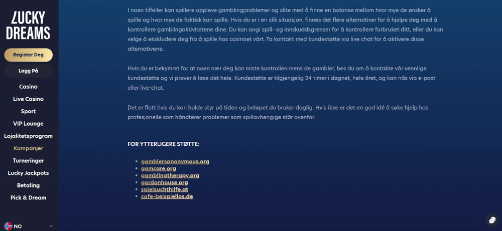 Ansvarlig Spilling